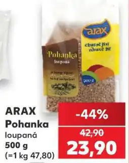 Kaufland ARAX Pohanka loupaná 500 g nabídka