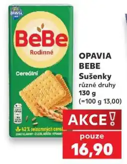 Kaufland OPAVIA BEBE Sušenky nabídka