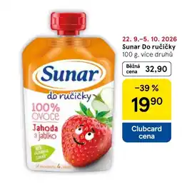 Tesco Sunar do ručičky nabídka