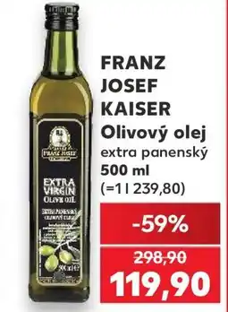 Kaufland FRANZ JOSEF KAISER Olivový olej extra panenský 500 ml nabídka