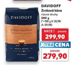 Kaufland Davidoff zrnková káva nabídka