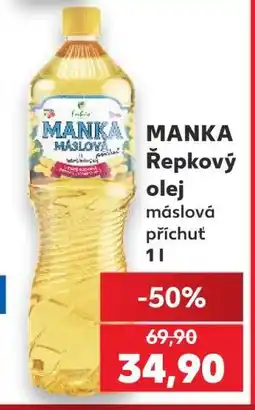 Kaufland Manka Řepkový olej nabídka