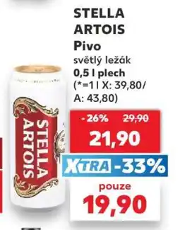 Kaufland Stella Artois Pivo nabídka