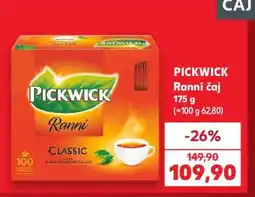 Kaufland Pickwick Ranní čaj nabídka