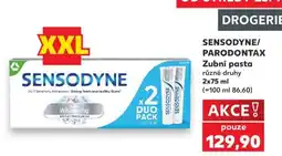 Kaufland SENSODYNE/ PARODONTAX Zubní pasta nabídka