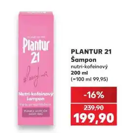 Kaufland PLANTUR 21 Šampon nabídka