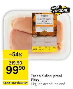 Tesco Tesco Kuřecí prsní řízky nabídka