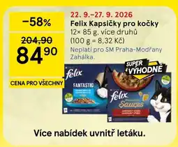 Tesco Felix kapsičky pro kočky nabídka