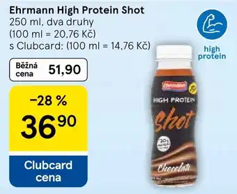 Tesco Ehrmann High Protein Shot nabídka