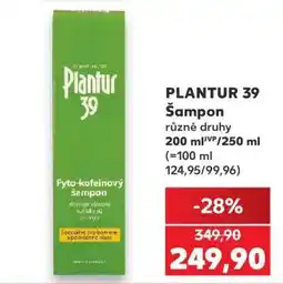 Kaufland PLANTUR 39 Šampon nabídka