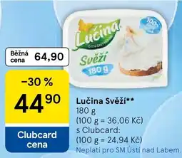 Tesco Lučina Svěží nabídka