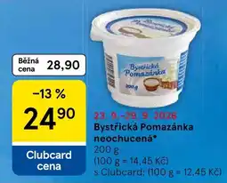Tesco Bystřická Pomazánka nabídka