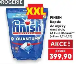 Kaufland Finish kapsle do myčky nabídka