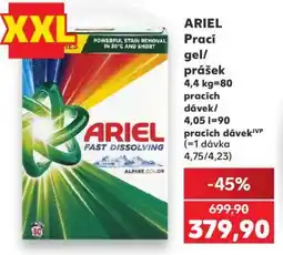 Kaufland ARIEL Prací gel/prášek nabídka