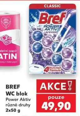 Kaufland Bref WC blok nabídka