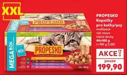 Kaufland PROPESKO Kapsičky pro kočky/psy nabídka