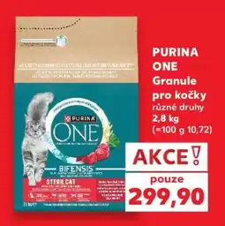 Kaufland Purina One Granule pro kočky nabídka