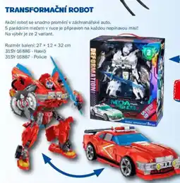 Sparkys Transformační robot nabídka