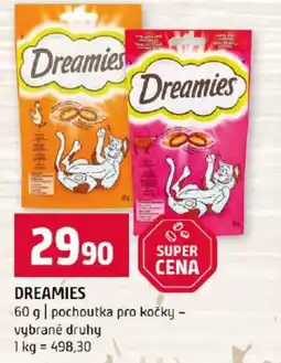 Terno Dreamies pochoutka pro kočky - vybrané druhy nabídka