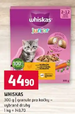 Terno Whiskas junior nabídka