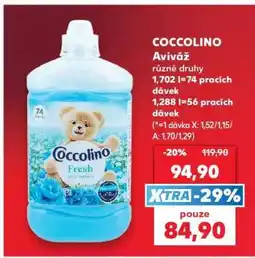 Kaufland Coccolino aviváž nabídka