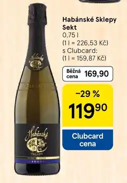 Tesco Habánské Sklepy Sekt nabídka