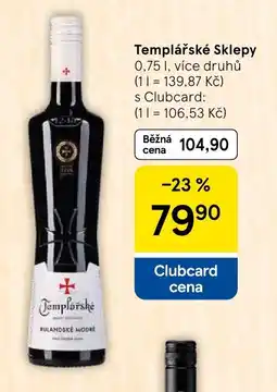 Tesco Templářské Rulandské modré nabídka