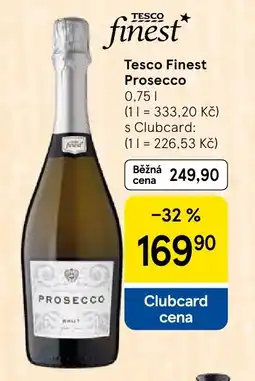Tesco Tesco Finest Prosecco nabídka