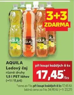 Kaufland Aquila ledový čaj nabídka