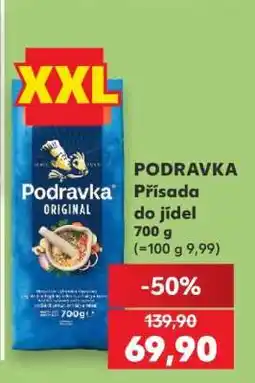 Kaufland Podravka Přísada do jídel nabídka