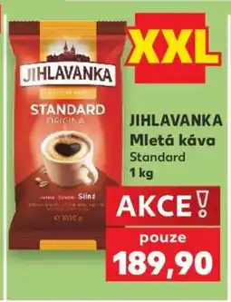 Kaufland JIHLAVANKA Mletá káva Standard nabídka