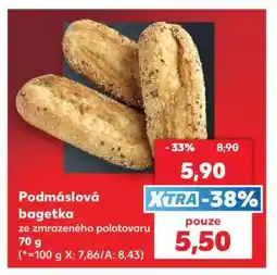 Kaufland Podmáslová bagetka nabídka