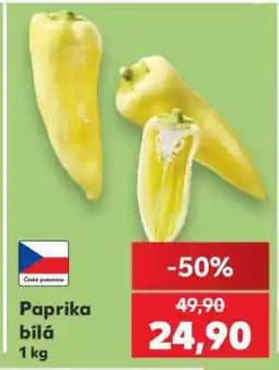 Kaufland PAPRIKA BÍLÁ nabídka