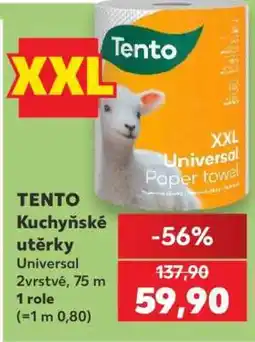 Kaufland Tento kuchyňské utěrky nabídka