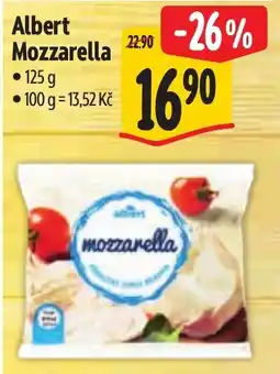 Albert Albert Mozzarella nabídka