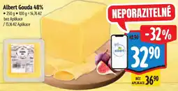 Albert Albert Gouda 48% nabídka