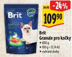 Albert Brit Granule pro kočky nabídka