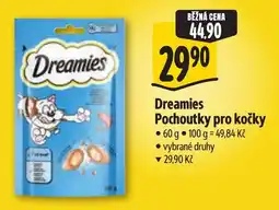 Albert Dreamies Pochoutky pro kočky nabídka
