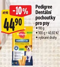 Albert Pedigree dentální pochoutky pro psy nabídka