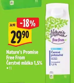 Albert Nature's Promise Čerstvé mléko nabídka