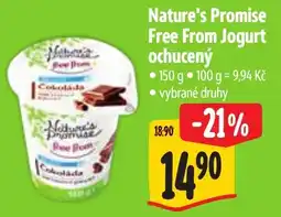 Albert Nature's Promise Free From Jogurt ochucený nabídka