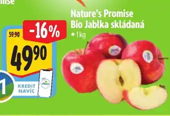 Albert Nature's Promise Bio Jablka skládaná nabídka