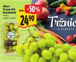 Albert Albert hrozny bílé bezsemenné nabídka