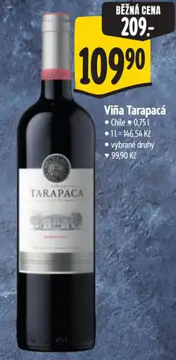 Albert Viña Tarapacá nabídka