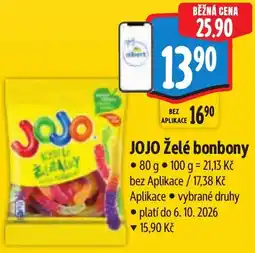 Albert Jojo želé bonbony nabídka