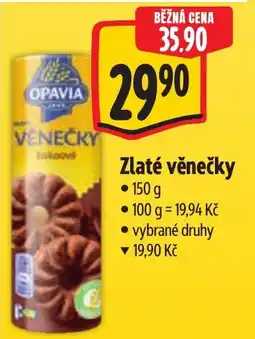 Albert Opavia zlaté věnečky nabídka