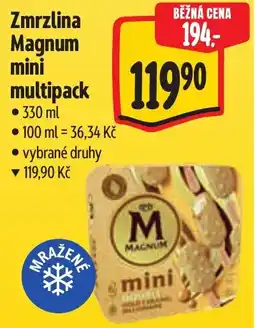 Albert Magnum zmrzlina mini nabídka