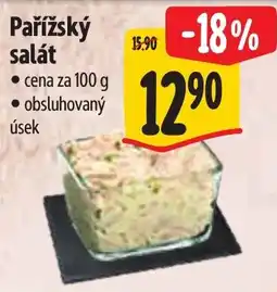 Albert Pařížský salát nabídka