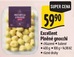 Albert Excellent Plněné gnocchi nabídka