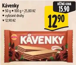 Albert Kávenky nabídka